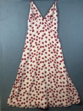 Arrays Women’s Red Rose Floral Dress Sz. S